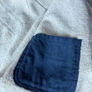Navy Marine Layer Boise Cord Sherpa 